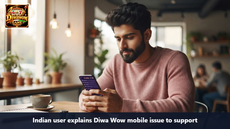 Indian user explains Diwa Wow mobile issue to support